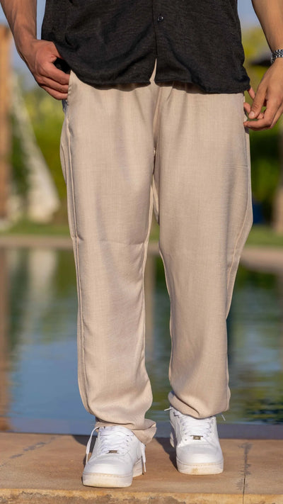 Pantalon en lin baggy Mafiaway™️