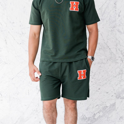 Ensemble H -Short & T-shirt - Vert