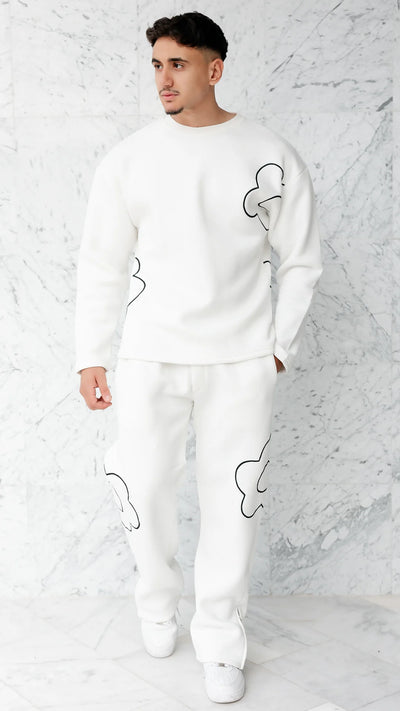 ENSEMBLE FLORENZO - Blanc Luxe