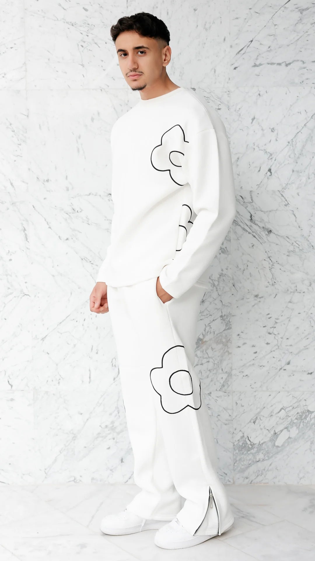 ENSEMBLE FLORENZO - Blanc Luxe