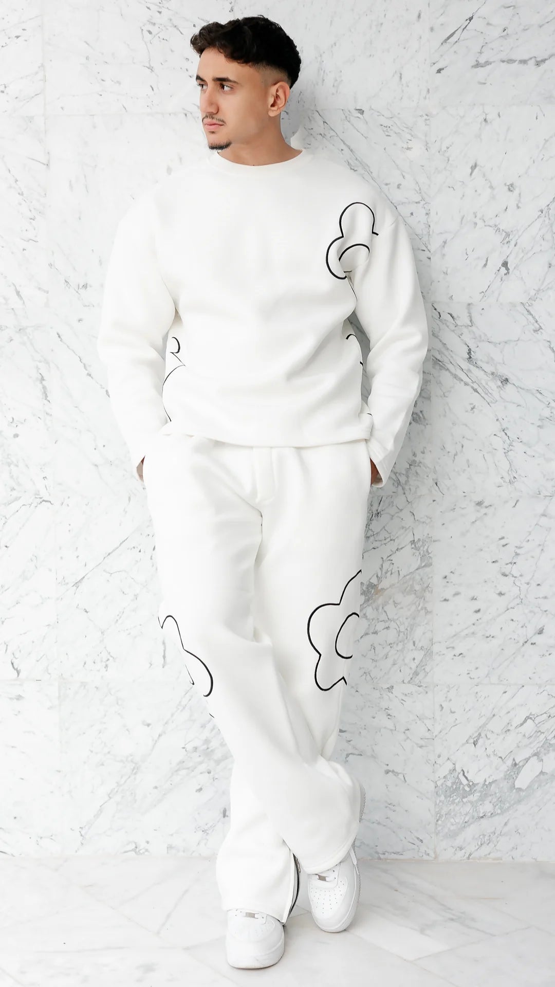 ENSEMBLE FLORENZO - Blanc Luxe