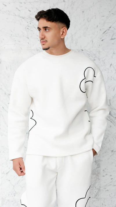 ENSEMBLE FLORENZO - Blanc Luxe