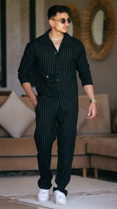 Ensemble Zenith™️- Noir rayé
