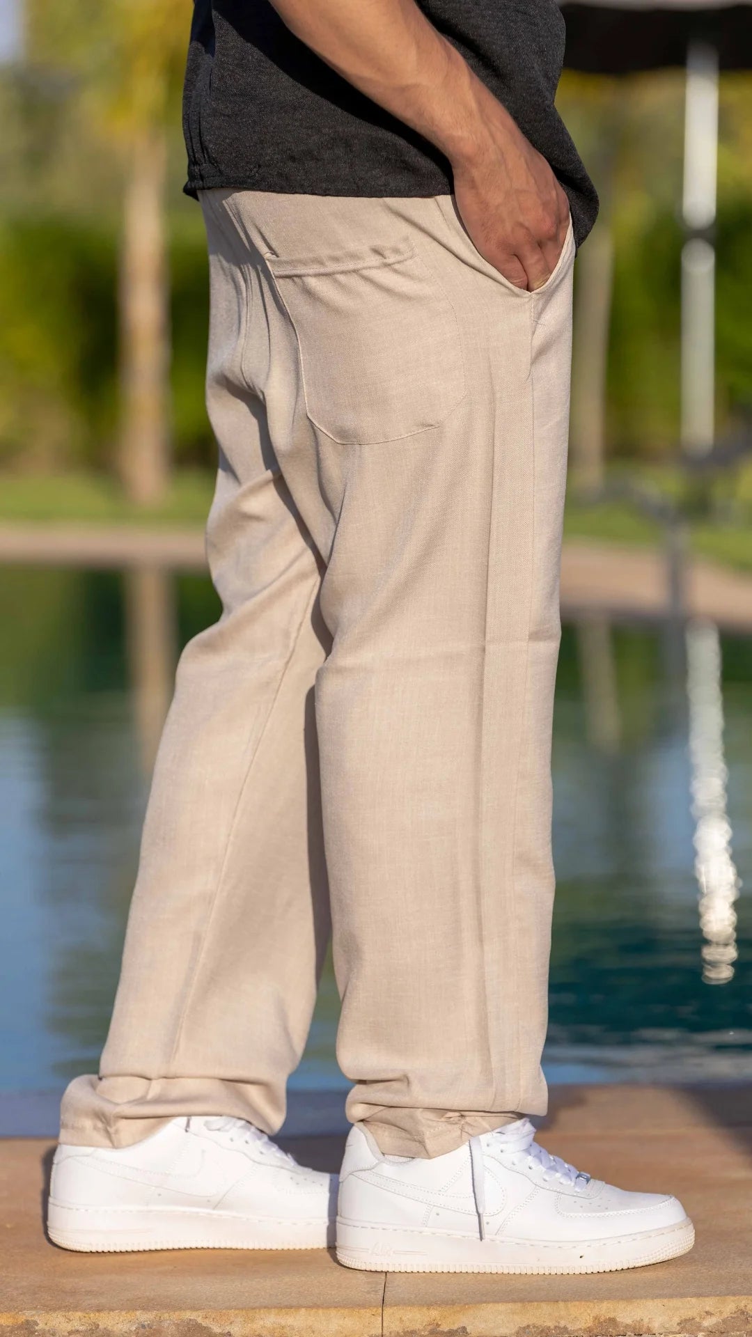 Pantalon en lin baggy Mafiaway™️
