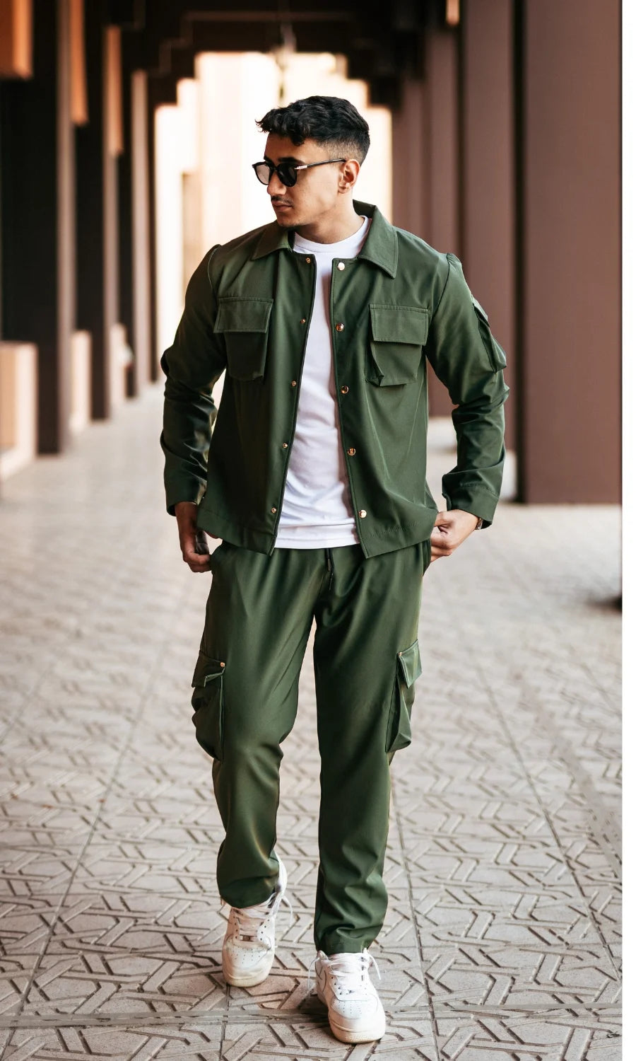 Ensemble Cargo - Vert Moderne