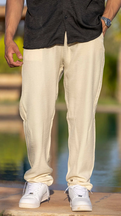 Pantalon en lin baggy Mafiaway™️