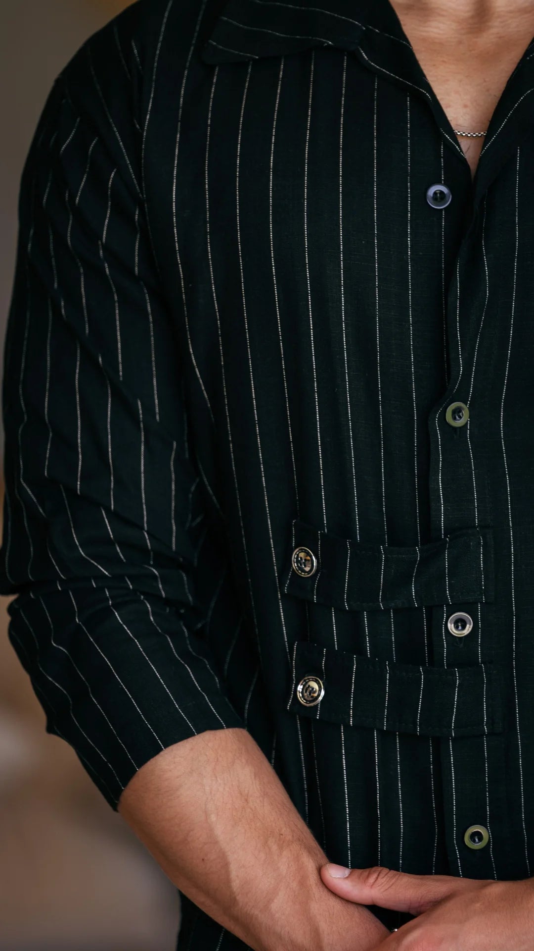 Ensemble Zenith™️- Noir rayé