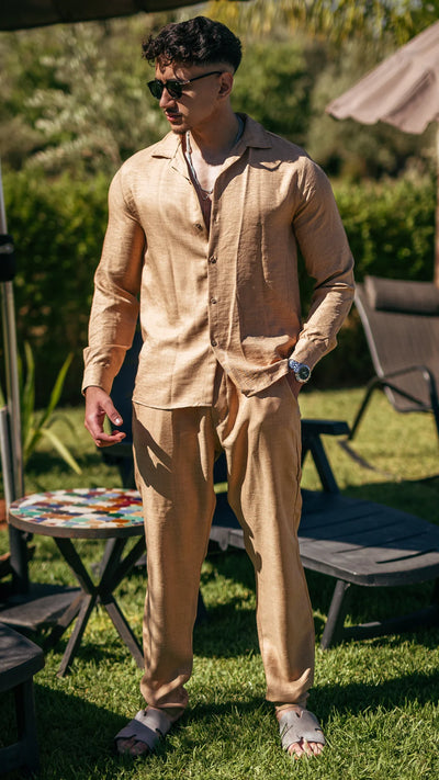 Ensemble ibiza™ en lin- Beige