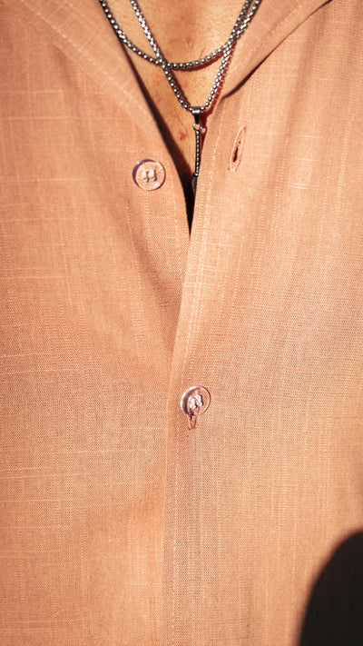 Ensemble Bali™ en lin- Saumon Doré