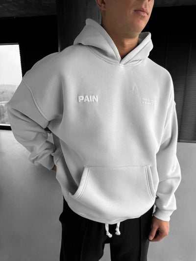 Pain Oversized Hoodie - Ecru