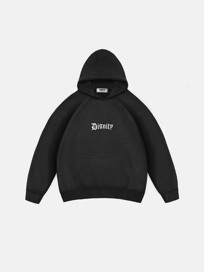 Dignity Oversized Hoodie - Black