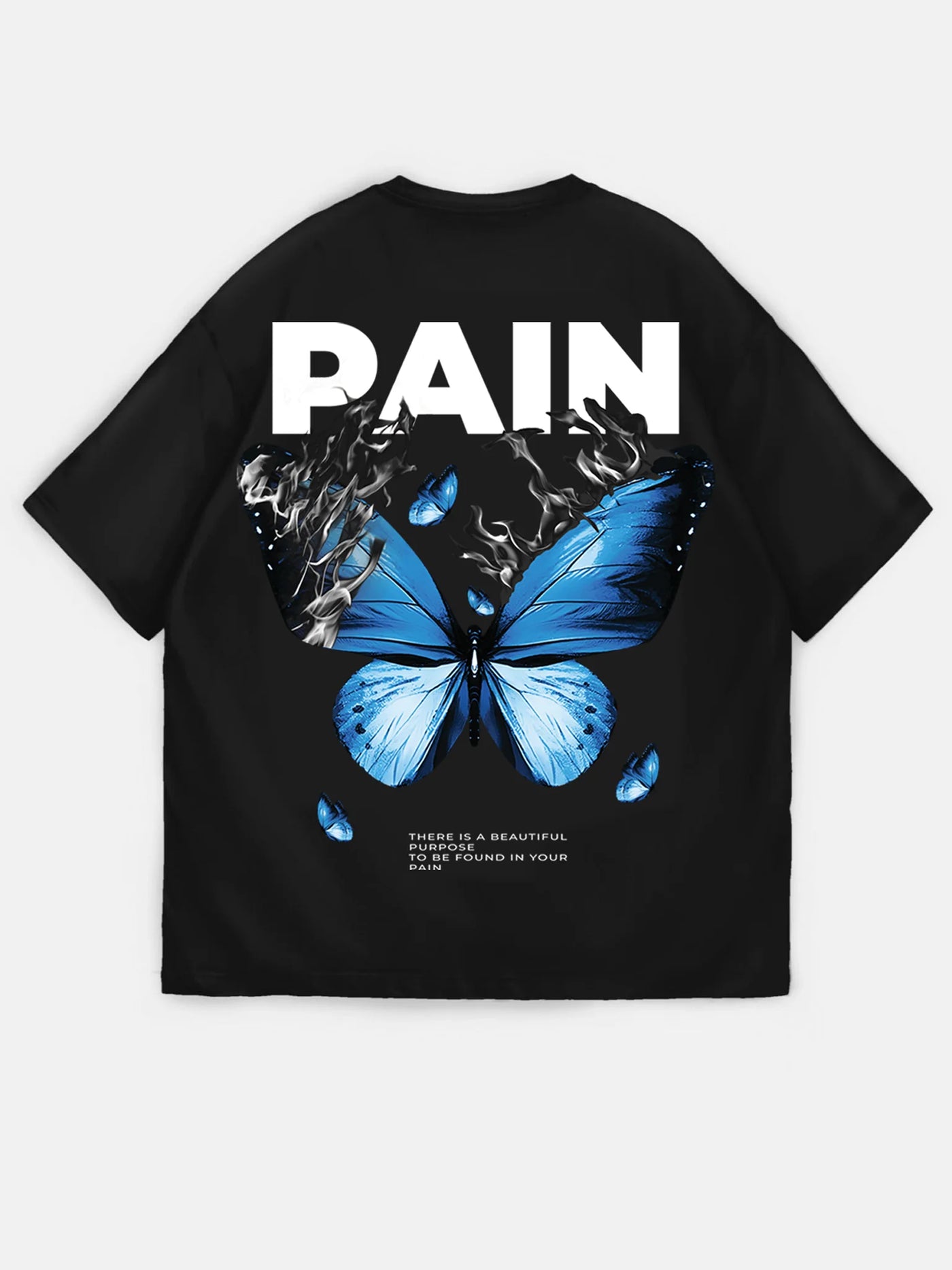 Pain - HEAVYWEIGHT BOXY T-SHIRT-NOIR